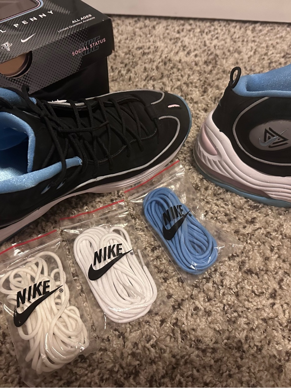 Social Status x Nike Air Penny 2 "Playground Black" - Picture 3 of 6